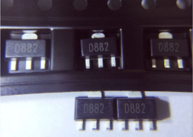 Commutazione ad alta velocità di dissipazione di potere del collettore del transistor di potenza del silicio D882 0.5W