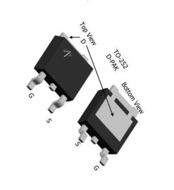 Transistor di potenza libero del Mosfet dell'alogeno per i convertitori cc-cc/controllo motorio